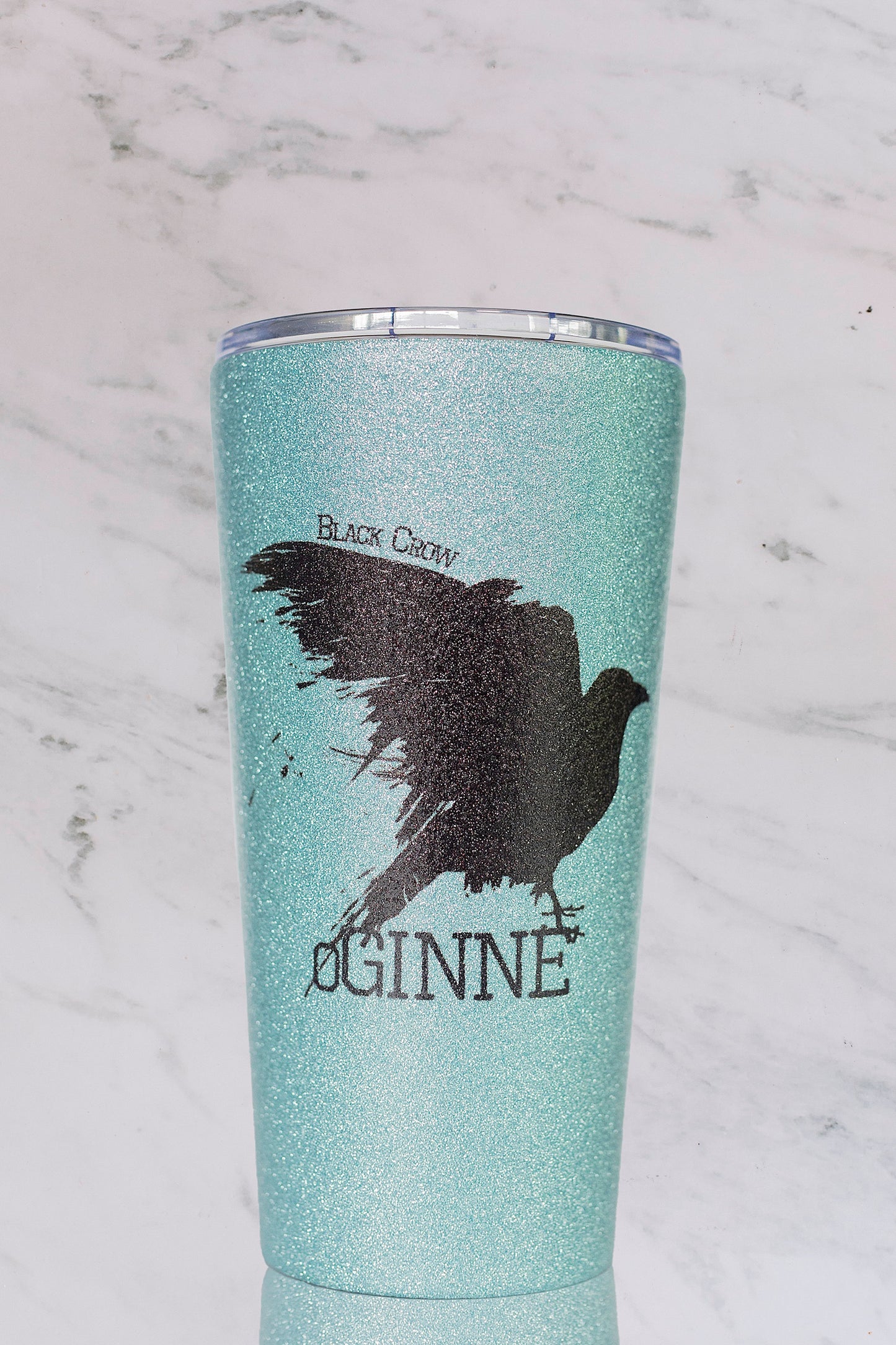 Blue Glitter Tumbler 470ml o'GINNE